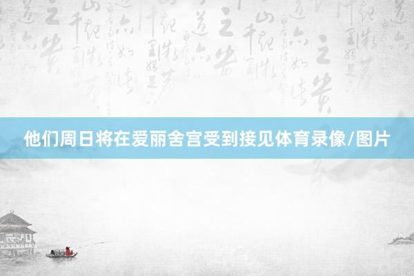 他们周日将在爱丽舍宫受到接见体育录像/图片