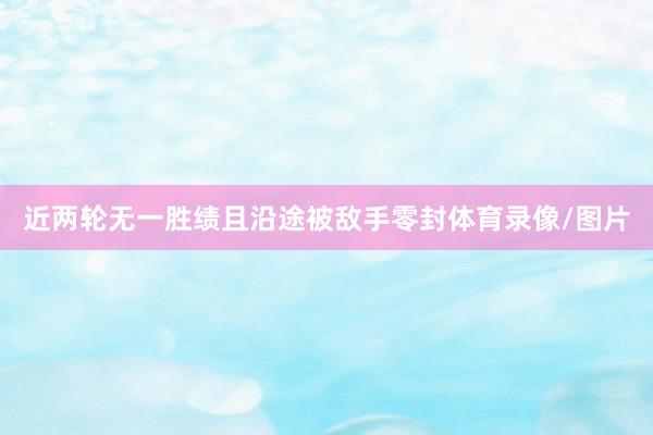 近两轮无一胜绩且沿途被敌手零封体育录像/图片