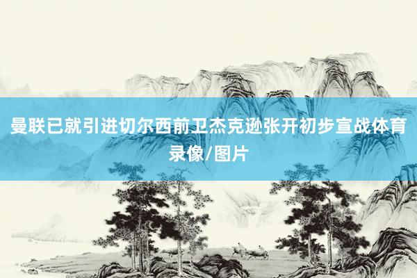 曼联已就引进切尔西前卫杰克逊张开初步宣战体育录像/图片