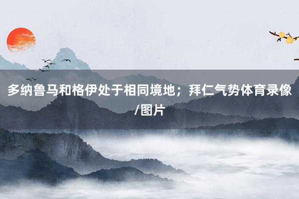 多纳鲁马和格伊处于相同境地;拜仁气势体育录像/图片