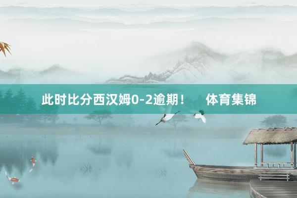 此时比分西汉姆0-2逾期！    体育集锦