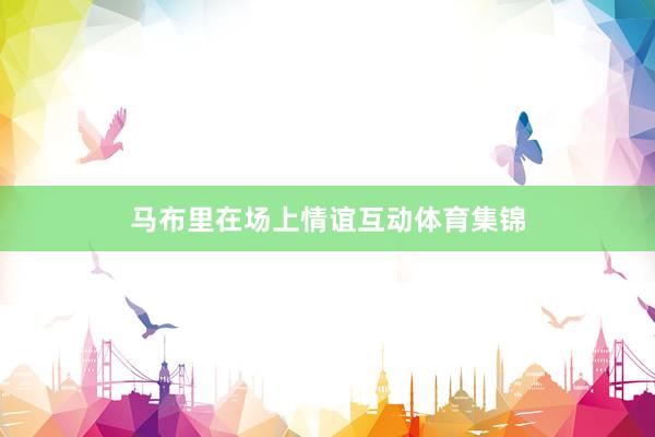 马布里在场上情谊互动体育集锦